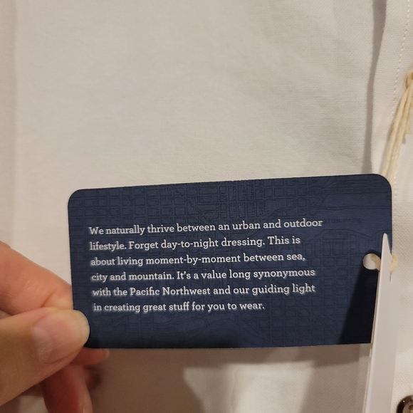 Cutter & Buck 4XB mens shirt button down white cotton new w tags outdoors - Picture 5 of 12